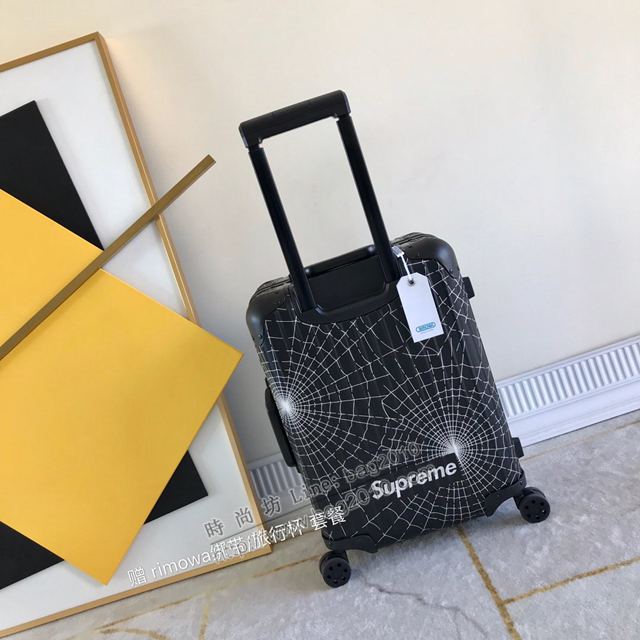 Rimowa拉杆箱 66662 Supreme x Rimowa 2019秋季聯名新款拉杆箱 Supreme行李箱xzx1199